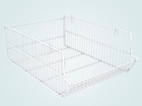 Корзины стеллажные штабелируемые в ассортименте